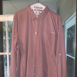 Ariat Ventek Red Pinstripe XXL